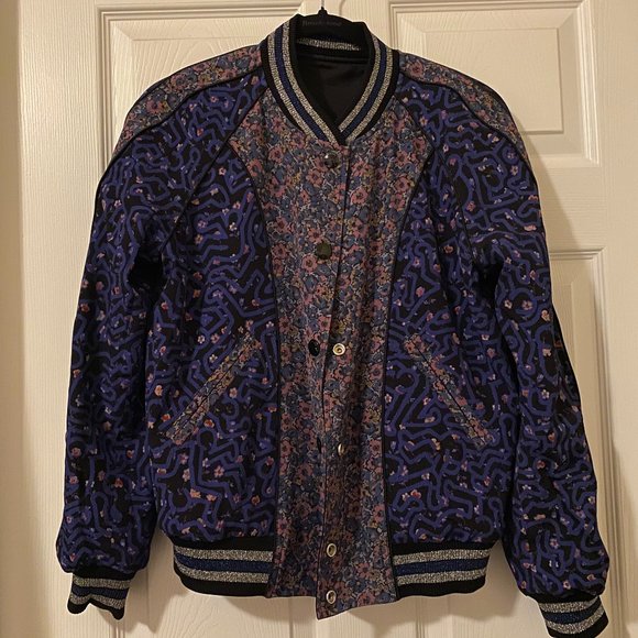 X Keith Haring Reversible Satin COACH jacket - Picture 5 of 9